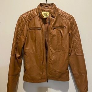Maralyn and Me faux leather jacket (junior)